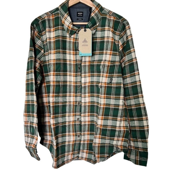 Prana Tops - NEW Women’s PrAna Golden Canyon Flannel Size L